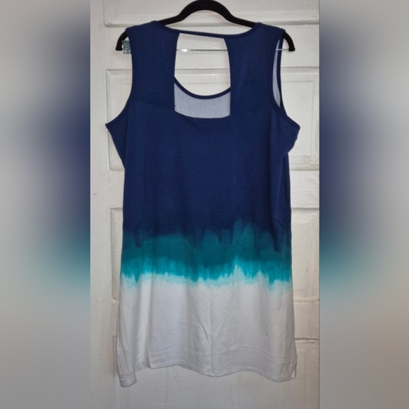 Tommy Hilfiger Ombre Summer Dress, Beach Cover Up XL - Picture 2 of 4